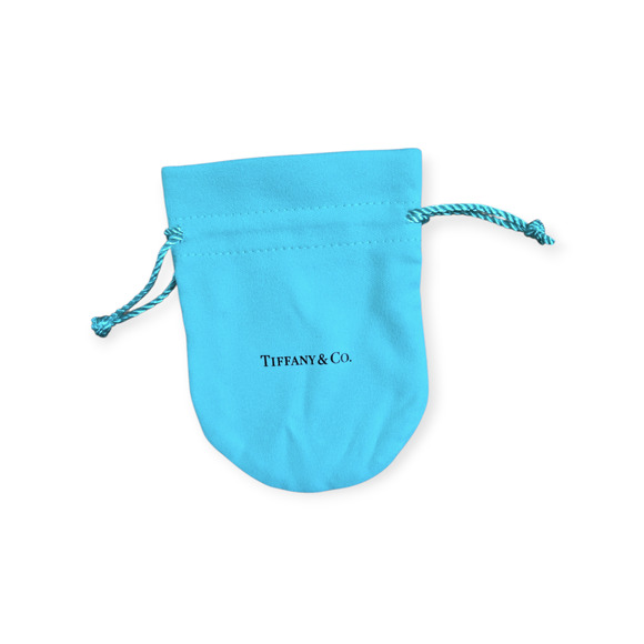 Tiffany & Co. Jewelry Box Turquoise Blue Packaging with Pouch - Picture 4 of 4